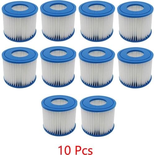 Swimming Pool Filter for Bestway Flowclear Size VI Replacement Filter Cartridge for Lay-Z-Spa - Miami Vegas Palm Springs Paris