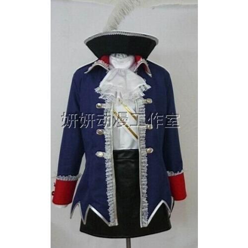 2016 Axis Powers Hetalia Prussia Cosplay Costume Hetalia Dress