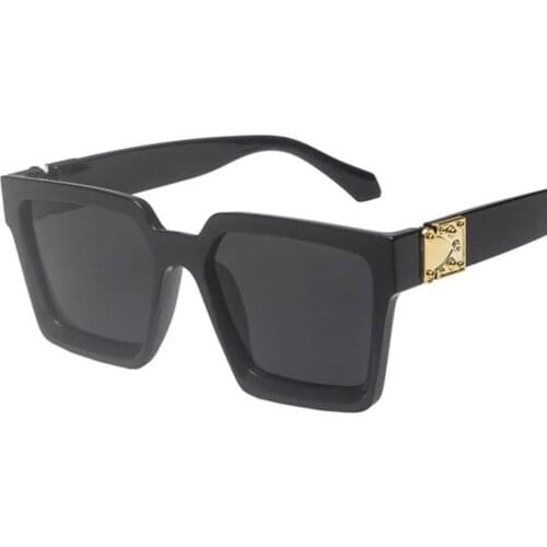 Square Sunglasses Women Luxury Brand Retro Oversized Women Sunglasses Luxury Mirror Glasses High Quality Vintage Oculos