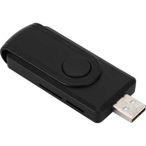 New USB 3.0 2.0 Smart Card Reader TF Memory ID Bank Emv Electronic Dnie Dni Sim Cloner Connector Adapter