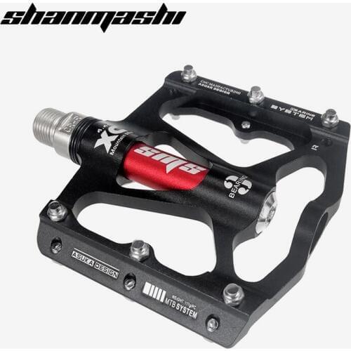 Mtb bicycle pedal Aluminium ultralight 3 Bearing vtt velo bmx pedal spd mountain bike fixie cycling Flat pedals pegs accessoires