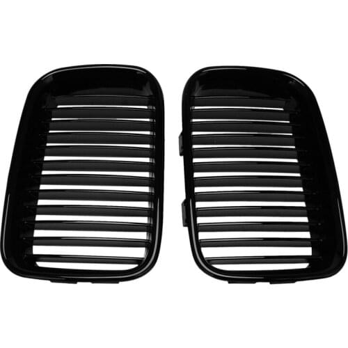 Black Grille ABS Front Replacement Hood Kidney Grill for-BMW E36 1992 1993 1994 1995 1996 318I 323I 325I 320I 328I