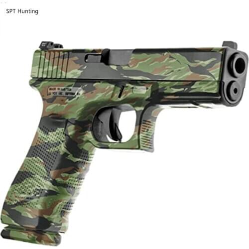 Glock Magorui Pistol Body Wrap Camo Wrap Vinyl Materials Fits 204mm Length Universal Handguns