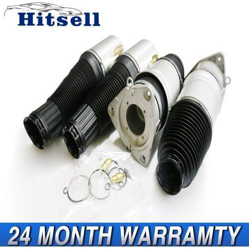 4PC Front + Rear Air Suspension Spring Air Spring For Audi A8 S8 4E0616040 4E0616039 4E0616002E 4E0616001N