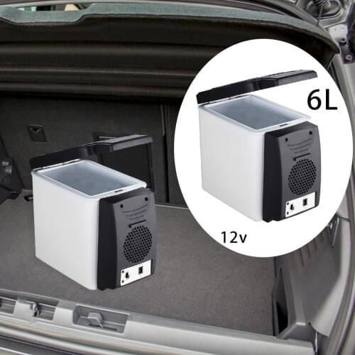 Portable Compact Mini Fridge 12V Car Refrigerator Cooler Warmer Freezer for Camping Fishing