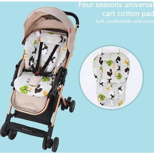 Baby Stroller Seat Soft Cushion Kids Pushchair Car Cart High Chair Seat Trolley Soft Baby Stroller Cushion Pad Accessories