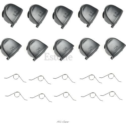 5Pairs L2 R2 Trigger Replacement Parts Buttons For PlayStation 4 PS4 Controller