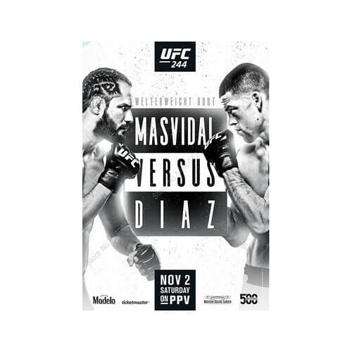 Lot style Choose Conor McGregor MMA Fight Event Art print Silk poster Home Wall Decor