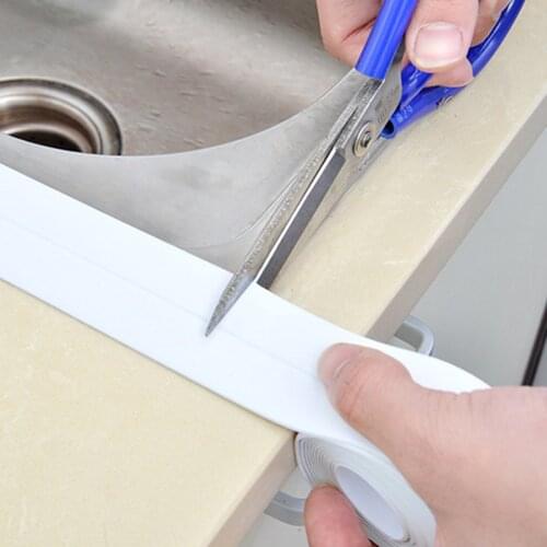 Kitchen bathroom waterproof and mildew tape home moisture-proof beautiful seam corner stickers kitchen bathroom accessories