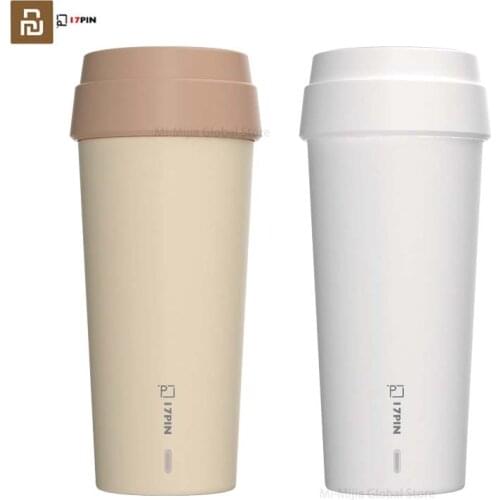 Youpin 17PIN Portable Boiling Water Cup 400ml 400W Hide Wires Anti-dry Burning Electric Heating Cup For Home Office Travel