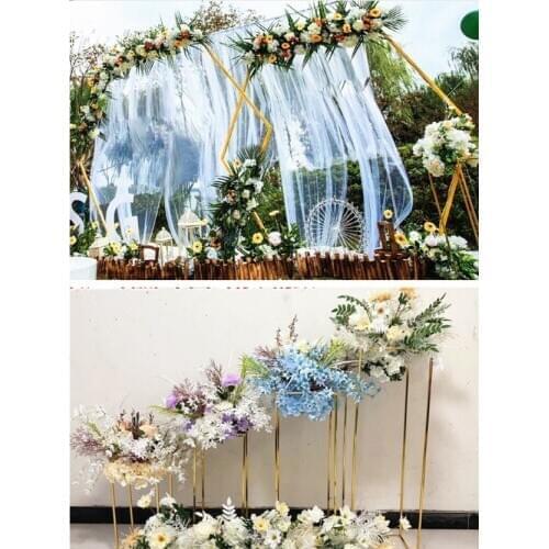 Iron plinth wedding flowers arch props party backdrops road lead for wall balloons sash table centerpieces decor cake stand rack
