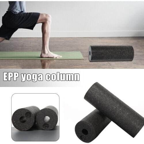 1PCS lightweight EPP Hollow Yoga Column Yoga High Density Round Anti-seismic anti-pressure Foam Roller