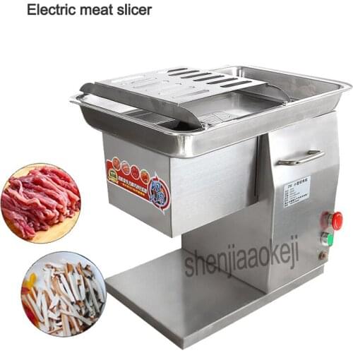 Meat slicer 2.5/3/4/5mm Commercial Meat cutter Desktop meat Cuting machine 280KG/h Stainless steel Slice machine 110v/220v 1pc