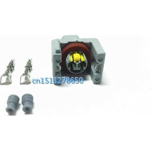 10 sets 2Pin Auto fuel injector connector spray nozzle/oil atomizer plug,Car Electrical plug for connectors,Free Shipping