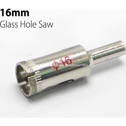 2Pcs/lot 16mm Core Drill Bit for Glass Marble Cermic Title Hole Puncher Polish Bit