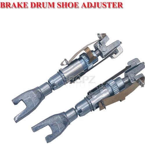 2pcs Rear Brake Drum Shoe Shoes Adjuster For Ford Transit Connect for Fiesta for Puma 1995-2002 5039060 2T14-2K286-AB 1522225