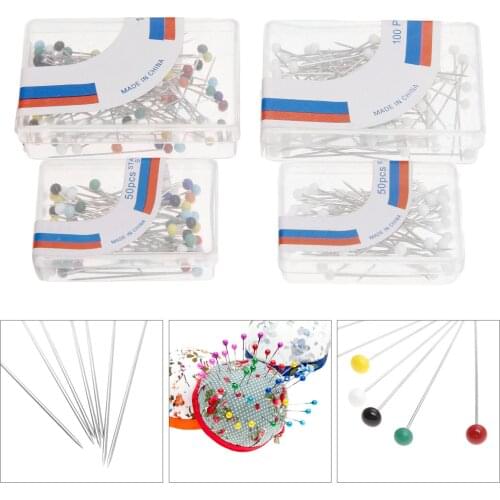 50/100pcs Sewing Needle Pin Cushion DIY Cross Stitch Tool Pincushions Sewing Accessories