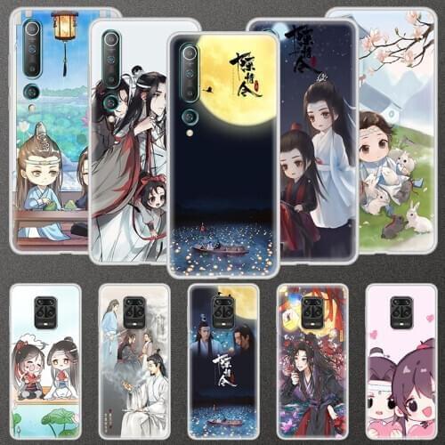 Mo Dao Zu Shi Case For Xiaomi Redmi Note 9S 9 8 Pro 8T 7 9A 9C 7A Mi Poco X3 NFC 10T 10 Lite 5G Soft Phone Cover Funda Coque Sac