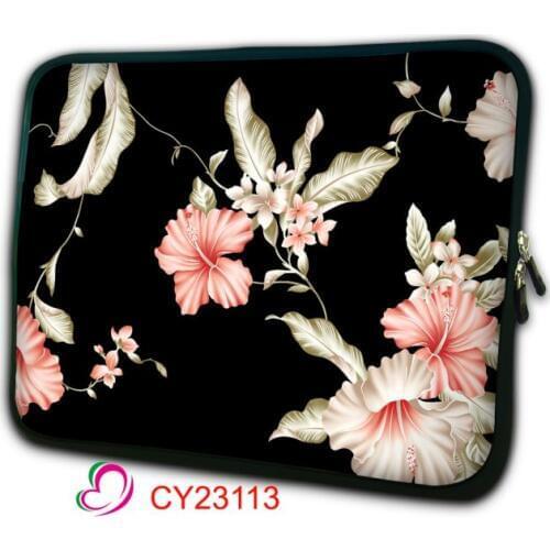 Flower Laptop Sleeve Bag for 10.5 11 12 13 14 15 17 Macbook Air Pro Notebook 15.6 Sleeve Case for Dell Asus Lenovo HP Acer Bags