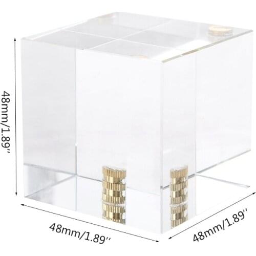 Fantastic Optical Glass Cube Quarter Nut Camera Lens Effects Filters Mapping Interesting Various Portrait Landscape M4YD