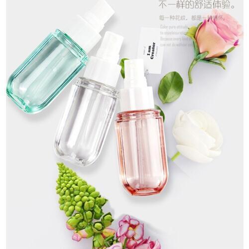 40ml Summer Spray Sunscreen Lotion Toner Remover Water Bottle Cosmetic Bottle Mini Empty Spray Refillable Bottle