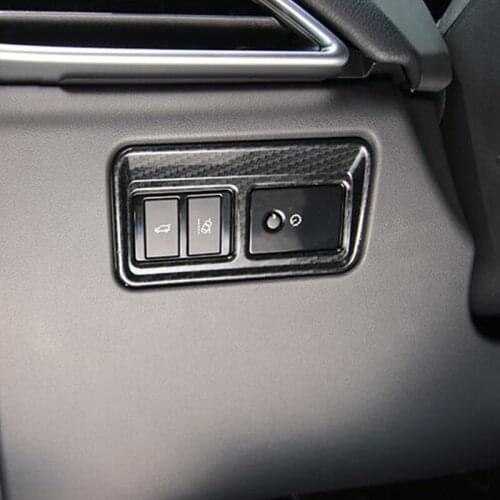 Rear Door Switch Control Button Panel Cover Trim ABS Chrome Car-Styling accessories For Jaguar XF XE XFL F-PACE 2016 2017 2018