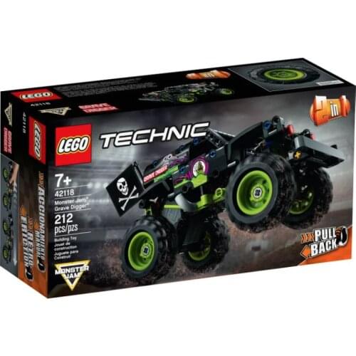 Lego 42118 Technic Monster Jam Grave Digger great birthday gift for kids children toys 212 pcs creative playset monster trucks