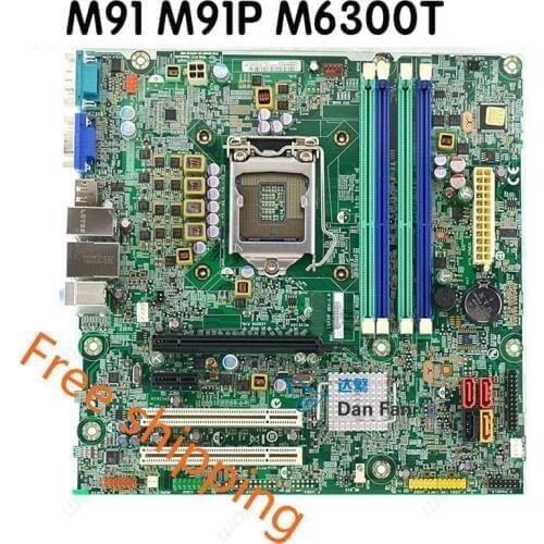 For Lenovo M91 M91P M6300T M8300T Desktop Motherboard IS6XM REV:1.0 Mainboard 100%tested fully work
