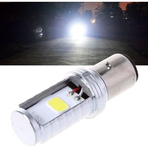 12W H6 Motorcycle Bulb LED Lamp Hi/Lo Beam Headlight Front Light for honda Kawasaki