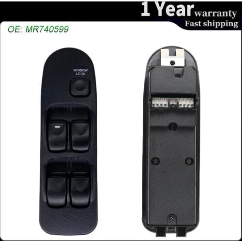 MR740599 Car accessories Power Window Control Switch Regulator Button for Mitsubishi Space Star Carisma 1995-2006 1997 1998 2000
