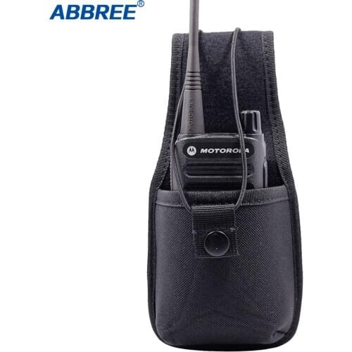 MSC-20H Big Nylon Pouch Bag Carry Case for BaoFeng UV-5R UV-82 3800mAh Battery Mototrola Big Walkie Talkie Radio