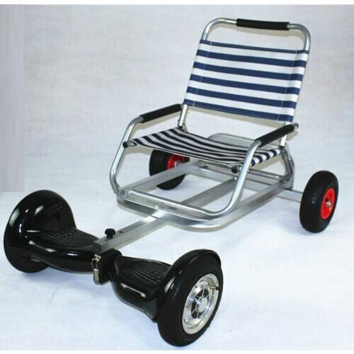 Hoverboard Sitting Attachment for 6.5'' 10'' Self Balancing Scooter, Transform Your Board Into Go-Kart