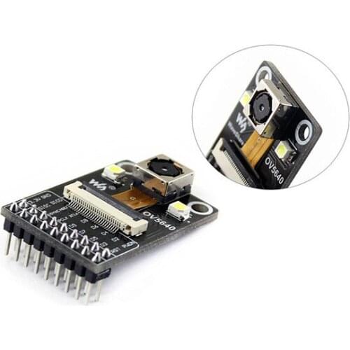 OV5640 Camera Board (C), 5 Megapixel (2592x1944), Auto Focusing, Onboard Flash