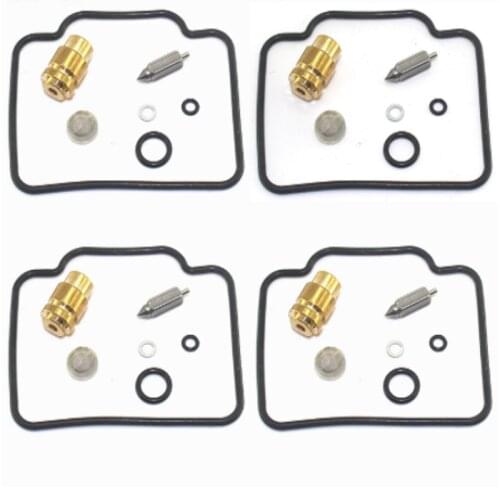 Repair Kits 4sets For Carburetor DR125 SE GSX600F DR125 DR 125 SE GSX 600 GSX600 GN72B SF44A Motorcycle Carb Needle Gasket Part