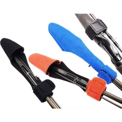 Fishing Rod Tie Strap Belt Tackle Elastic Wrap Band Pole Holder Tool Accessories 0717