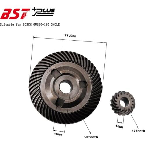 Gear Three Holes FOR BOSCH GWS20-180 Angle Grinder ,Power Tools Spare Parts