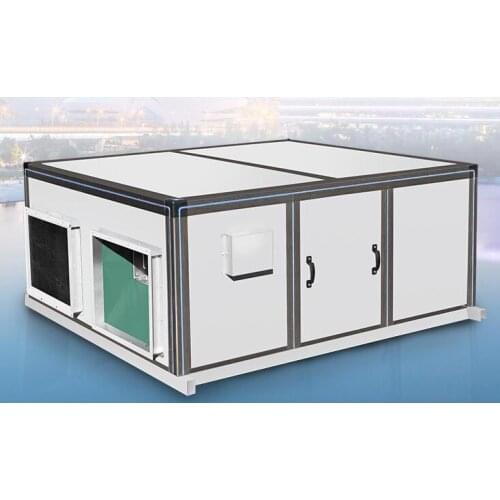 3000m3/h air Purifier heating controller Large air volume fresh air filter ventilator fresh air system Heat exchanger