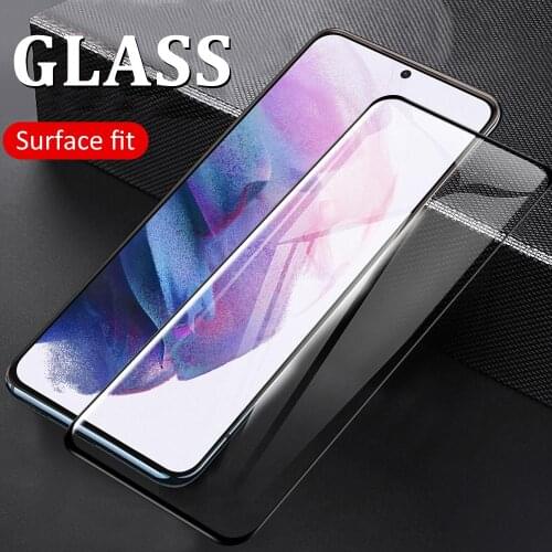9H CASTPM Tempered Glass For Samsung Galaxy S21 S20 FE Plus 4G 5G Full Cover Screen Protective Glass On For Samsung Galaxy F62