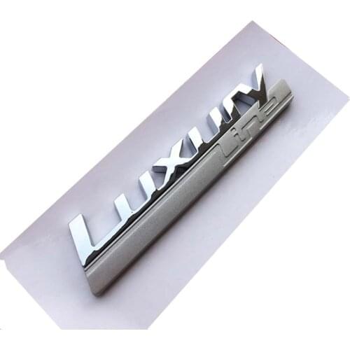 2pcs ABS Sport Line Luxury Line Emblem Sticker for 2 3 4 5 7 Series GT Fender Car Badge Decals Stickers