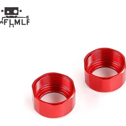 Rc Car 6MM Shock Absorber Tube Nut 2PCS/Set Fit 1/5 HPI ROFUN BAHA ROVAN KM BAJA 5B 5T 5SC Parts