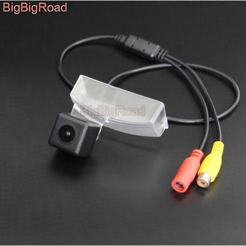 BigBigRoad Car Rear View Camera For Honda Brio MK2 2018 2019 2020 Night Vision Waterproof CCD Parking Backup Camera