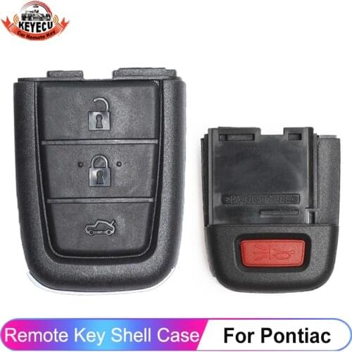 KEYECU Replacement Remote Key Shell Case Fob 3+1 Button for Holden VE Commodore Omega Berlina Calais SS SV6 HSV GTS