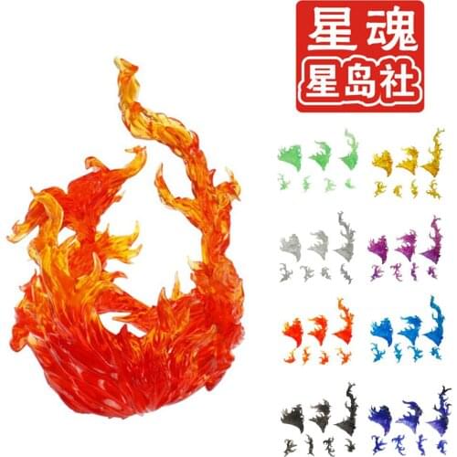 Tamashii Flame Impact Effect Model Kamen Rider SHF Action Figure Fire Scenes Toys Special Effect Action Toys Accessories