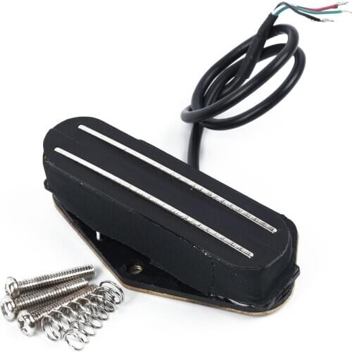 Electric Guitar Dual Rail Style Bridge Pickup Pick-up For Fender Telecaster Tele Universal Upgrade DIY Part