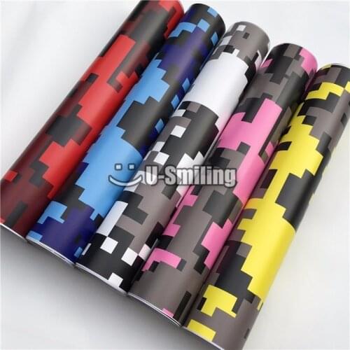 HD Print Sticker Bomb Car Camo Vinyl Wrapping Film Motorcycle Phone Laptop Covers DIY Vinyl Decal Car Styling Film