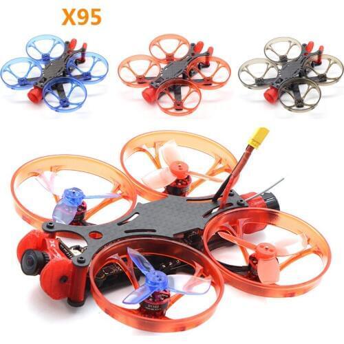HSKRC X95 95mm 2inch Micro Mini Carbon Fiber FPV Frame Kit for BetaFPV Cine Whoop RC Drone FPV Racing