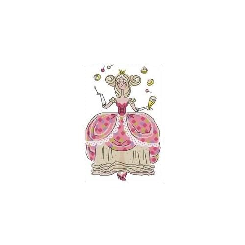 NN YIXIAO Counted Cross Stitch Kit Cross stitch RS cotton with cross stitch Riolis 1149 ice cream girl