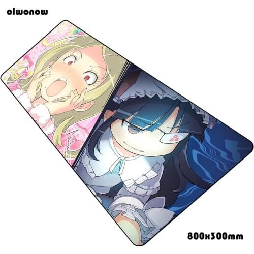 Senran kagura mouse pad HD pattern pad mouse notbook computer mousepad cool new gaming padmouse gamer laptop 80x30cm mouse mats