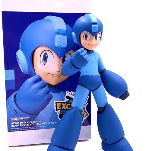 New Hot Grandista Mega Man Rockman PVC Figure Collectible Model Toy 22cm In Retail box
