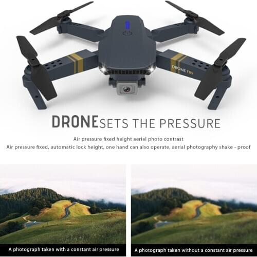 Professional RC Drone With 4K Dual Camera Trajectory Flight WIFI FPV Altitude Maintain 20 Mins Flight Time Foldable Quadcopter